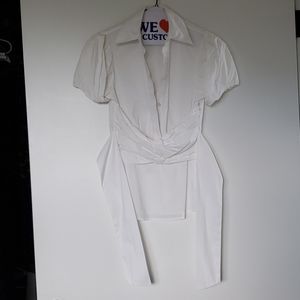 BCBG Max Azria White Blouse